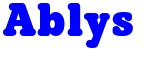 petit logo Ablys bleu